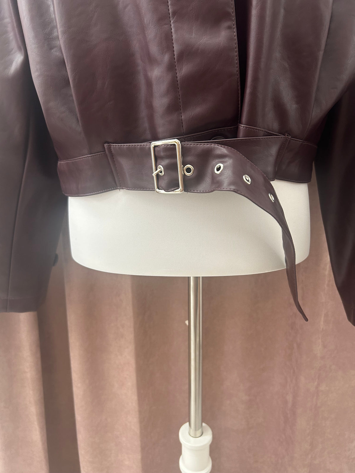 MISSLOVE - BOMBER ECOPELLE CINTA