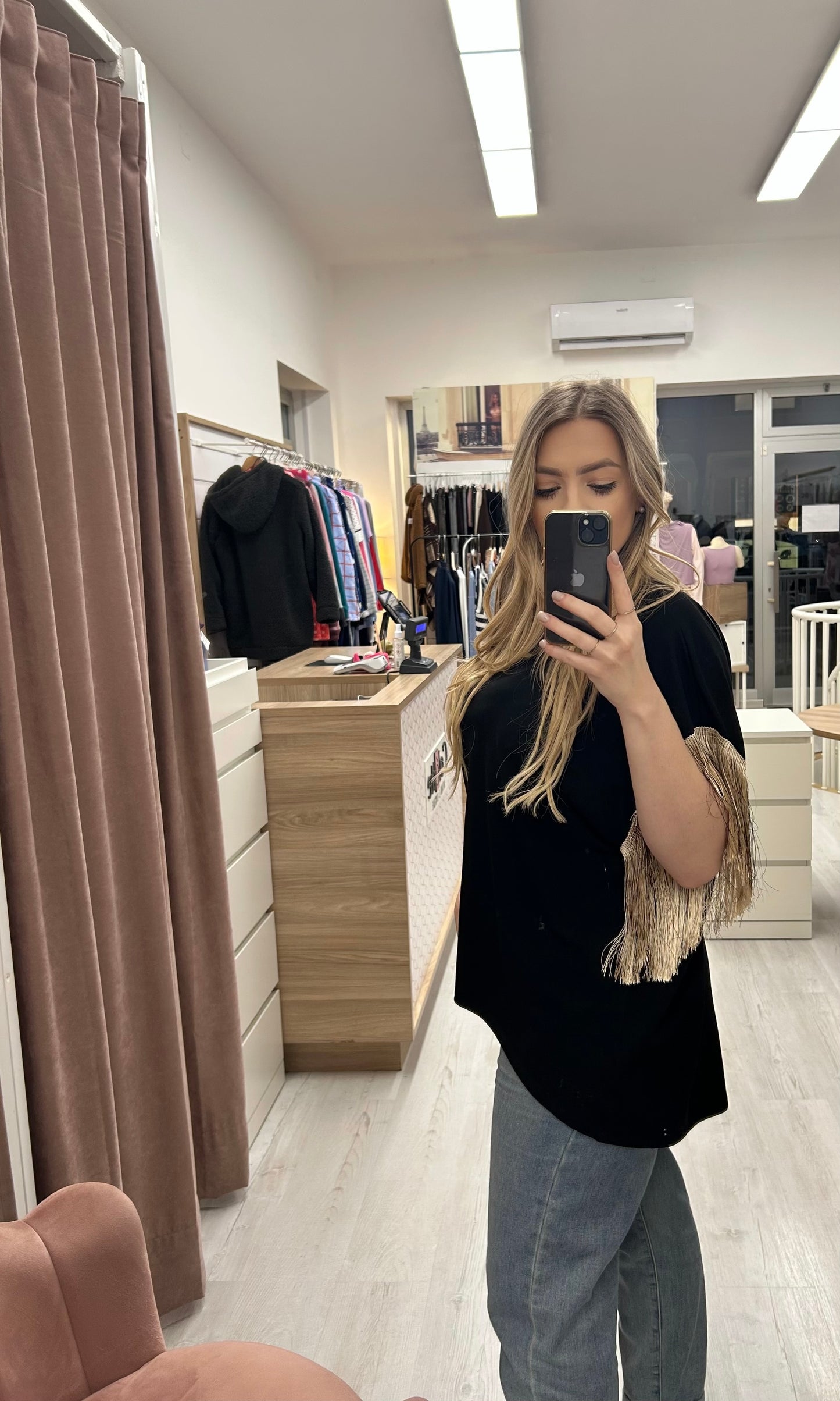 SUSYSTAR CURVY - T-SHIRT OVER FRANGIA