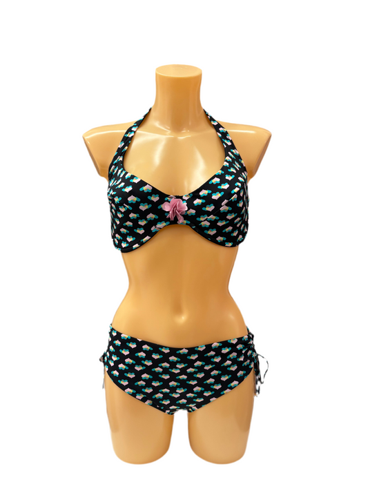 VERDISSIMA - BIKINI FRANCESE OPTICAL CUORE