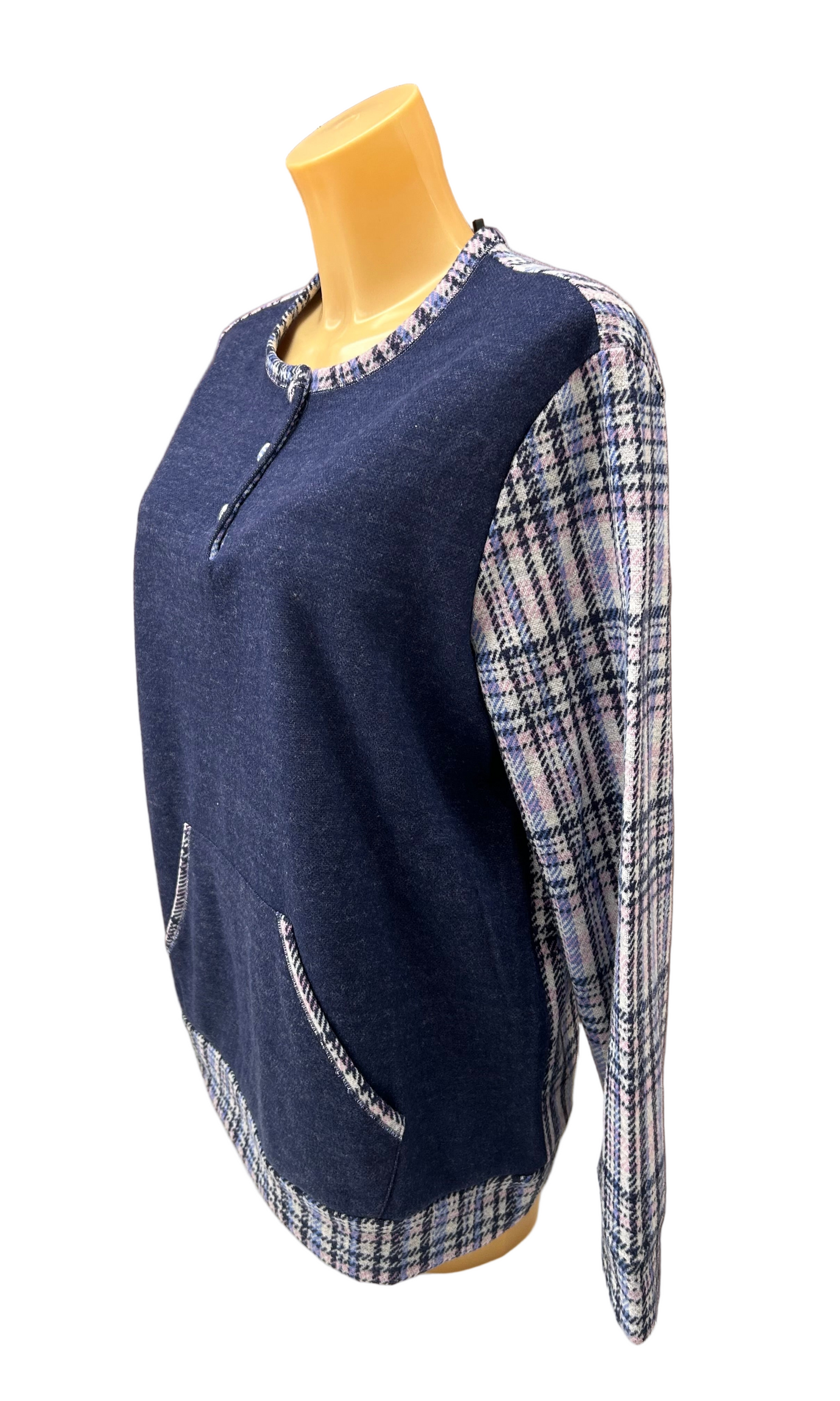 BISBIGLI - PIGIAMA PILE CHECK SCOZZESE