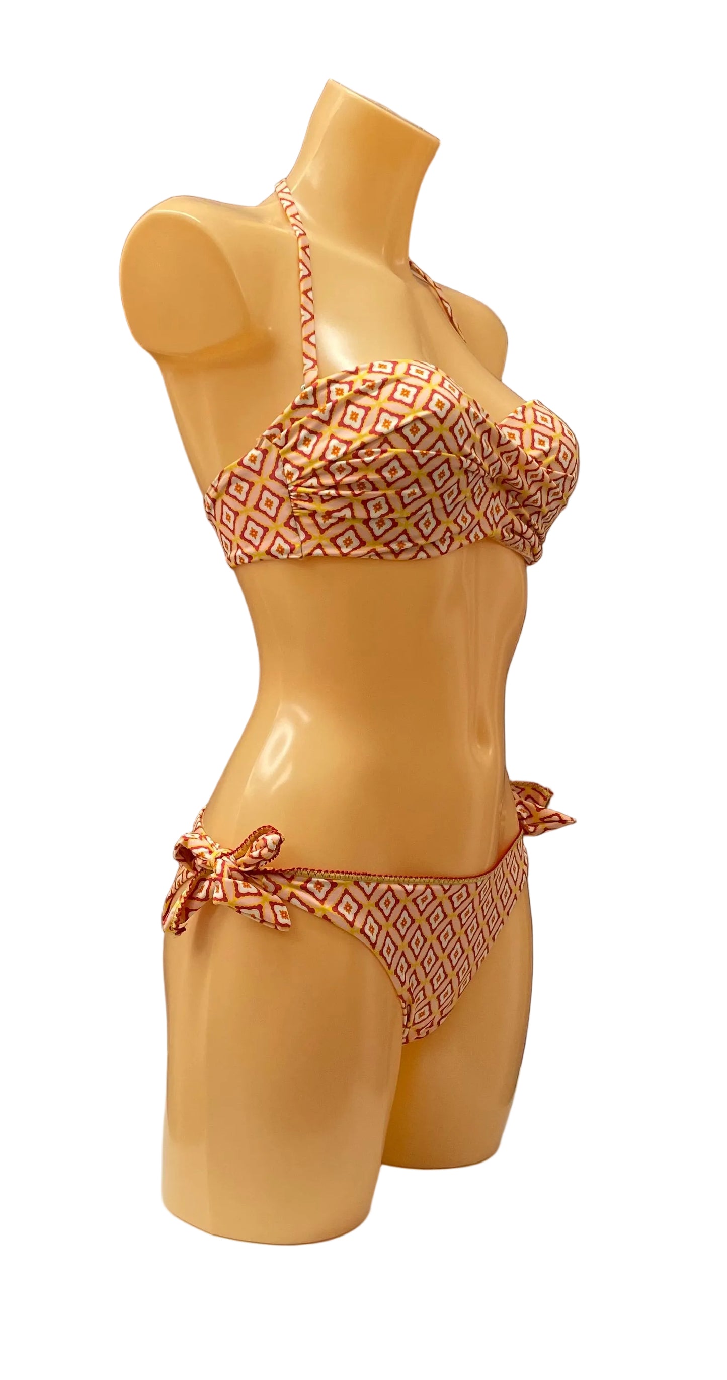 GRAZIA BEACHLOVE  - BIKINI FASCIA SLIP MAIOLICA