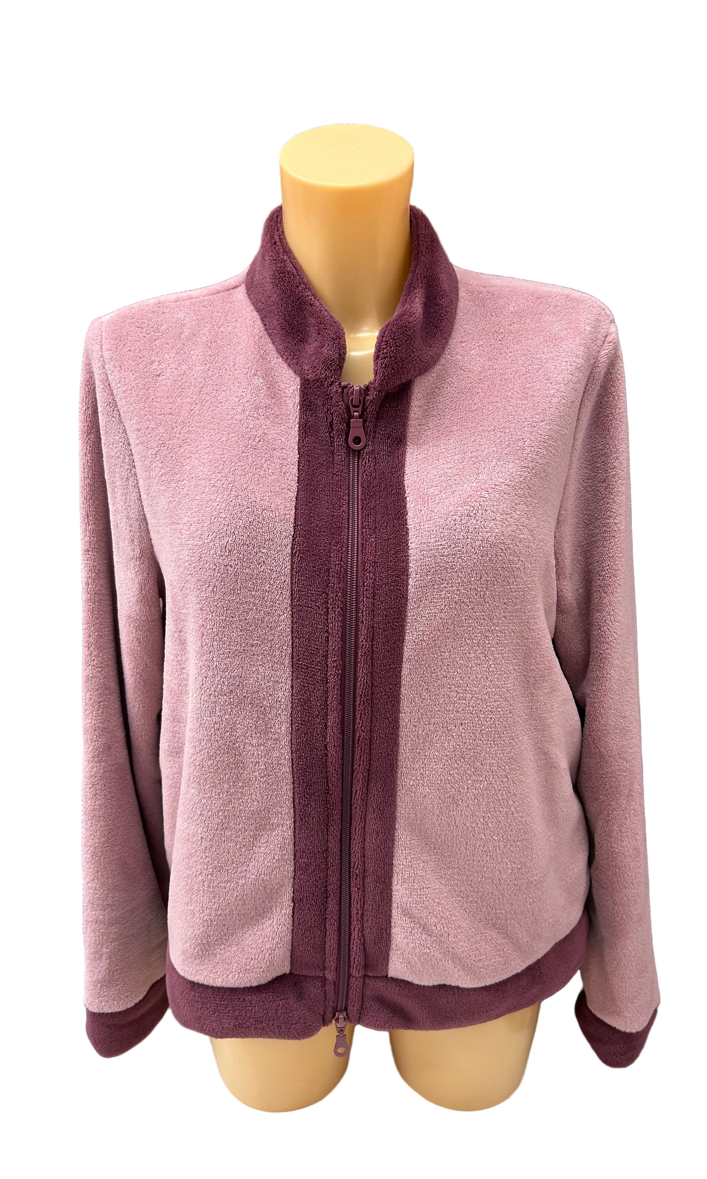 SIELEI - TUTA APERTA ZIP PILE