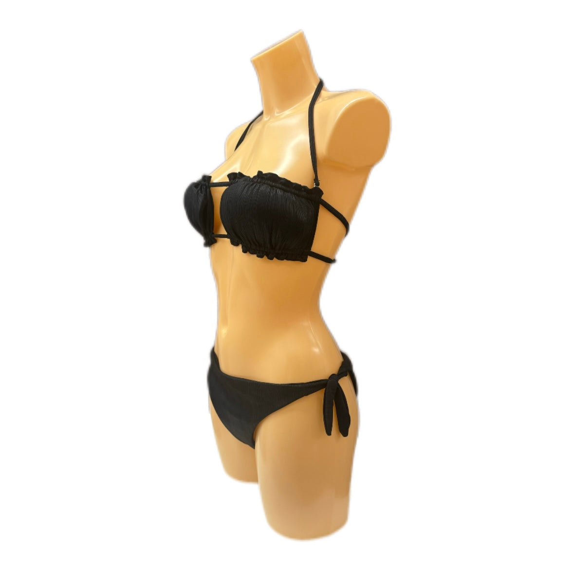 VERDISSIMA - BIKINI FASCIA CARAMELLA E SLIP