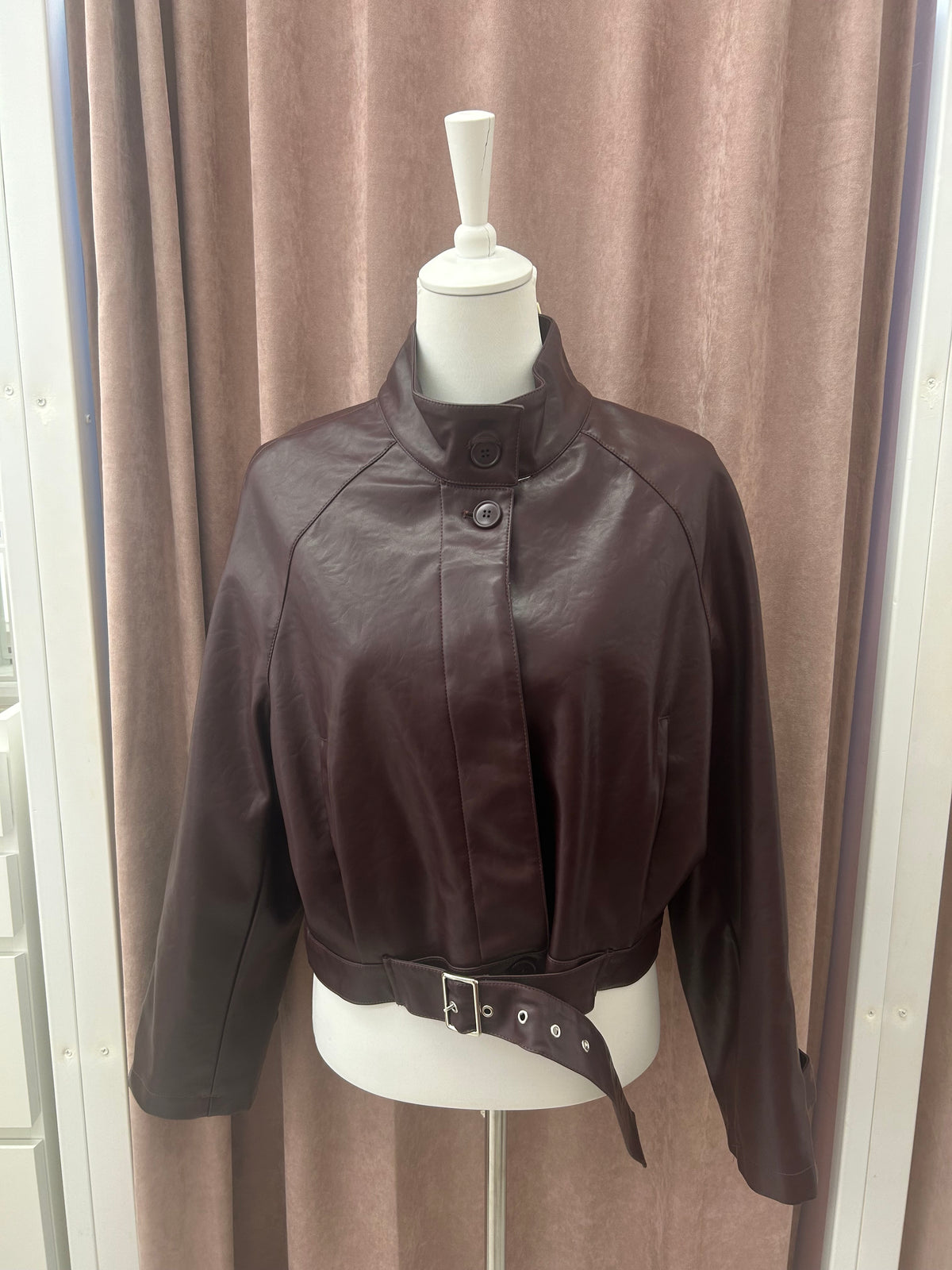 MISSLOVE - BOMBER ECOPELLE CINTA