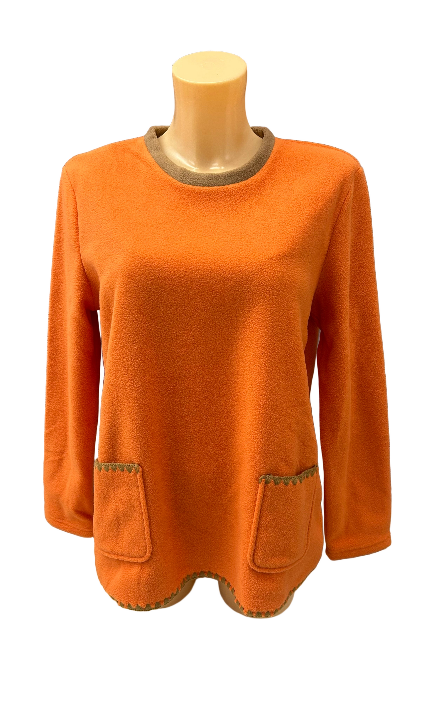 BRILLIAMO - PIGIAMA TASCHE PILE TINTA UNITA