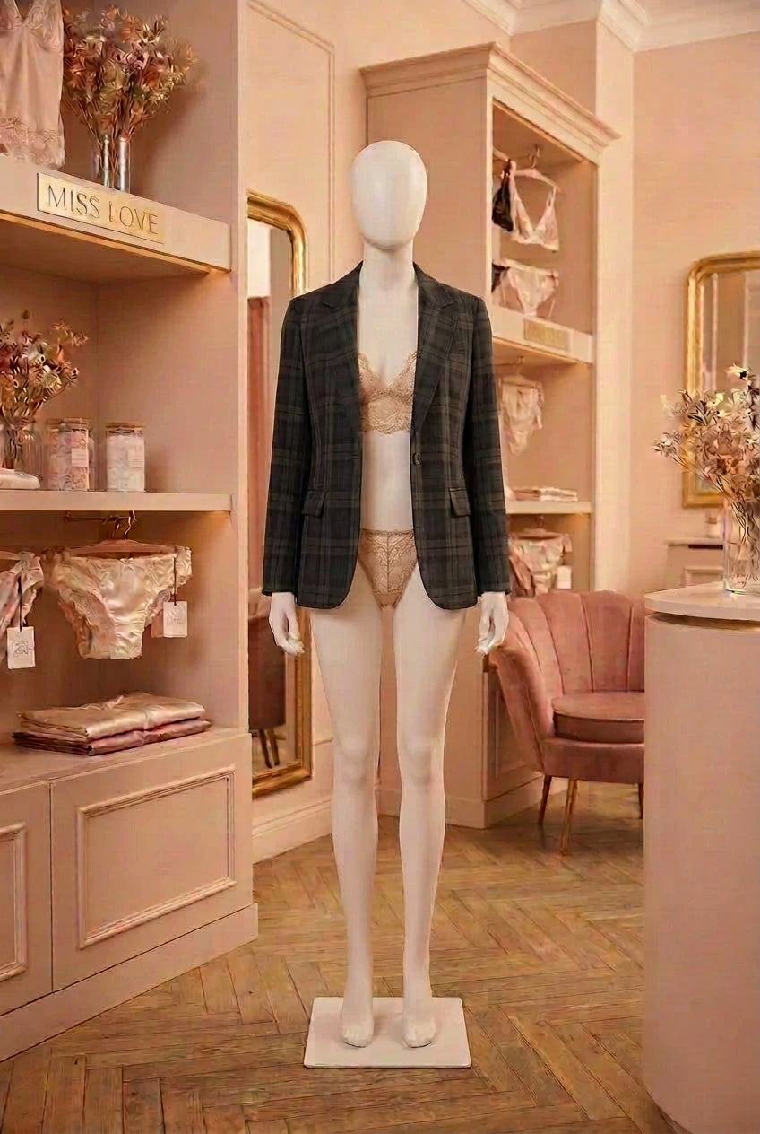 MISSLOVE - TAILLEUR CHECK SCOZZESE