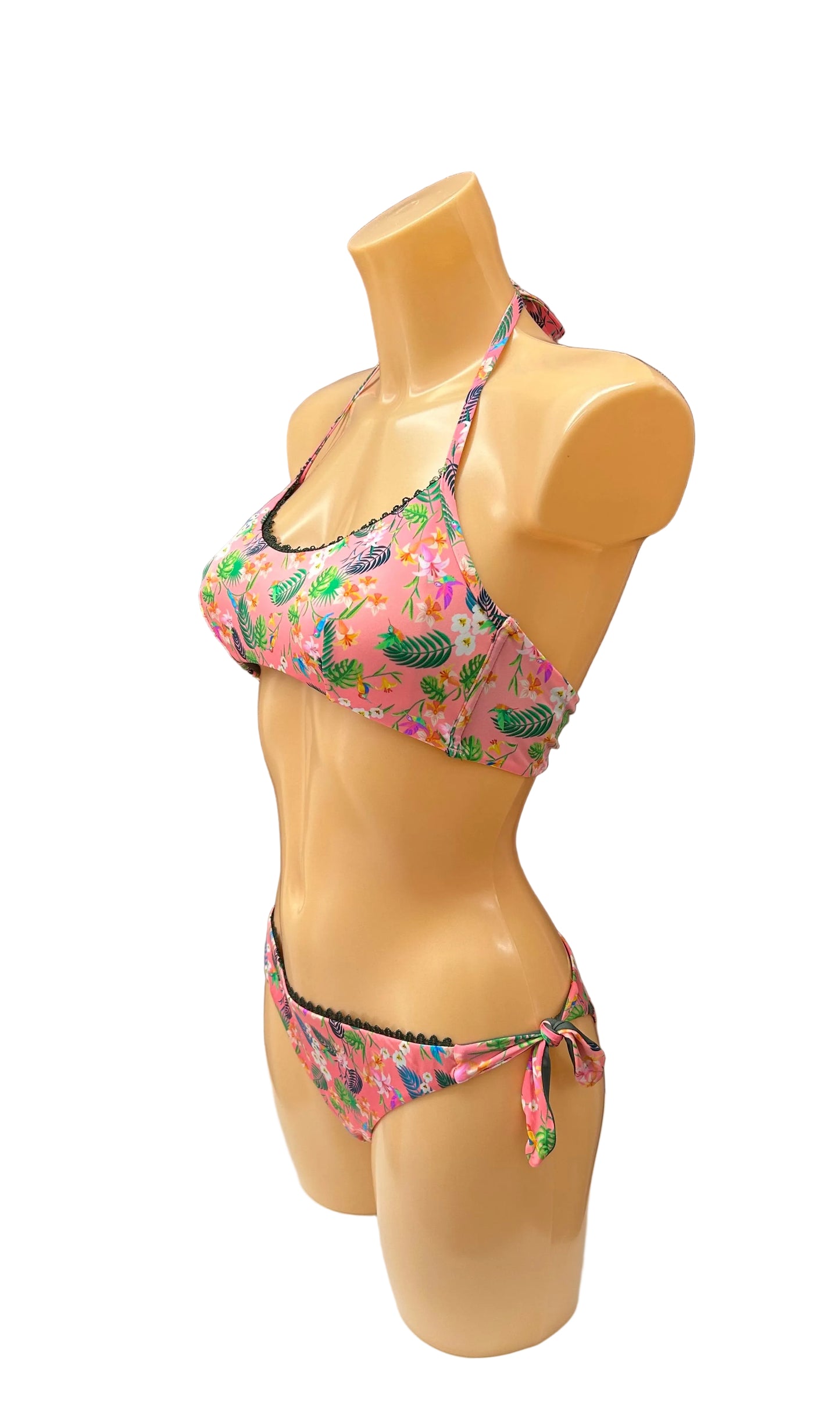 VERDISSIMA - BIKINI BRALETTE E SLIP ANNODATO