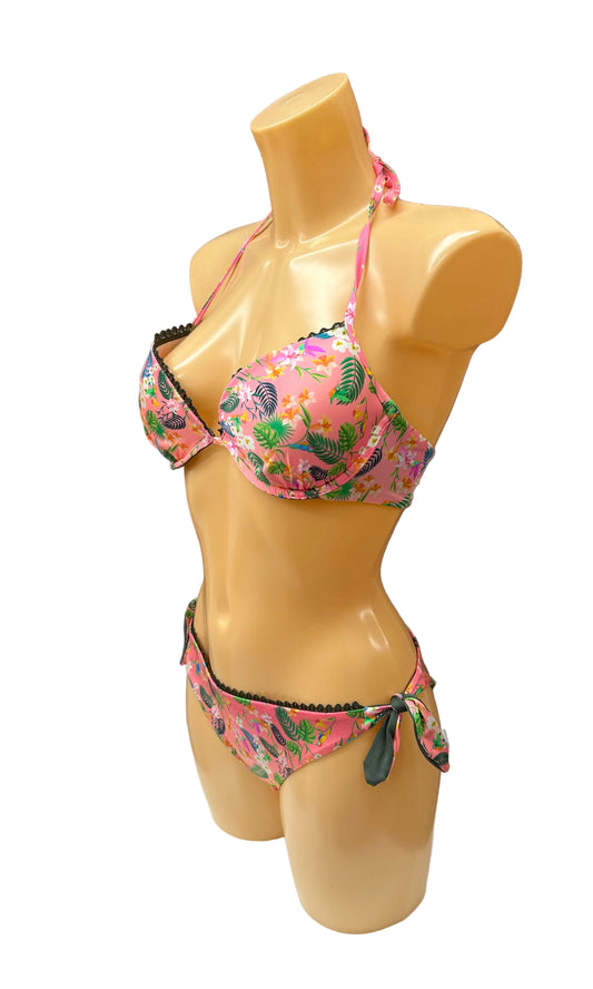 VERDISSIMA - BIKINI PUSH UP STAMPA ESOTICO