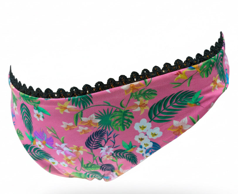 VERDISSIMA - BIKINI FASCIA E BRASILIANA STAMPA ESOTICO