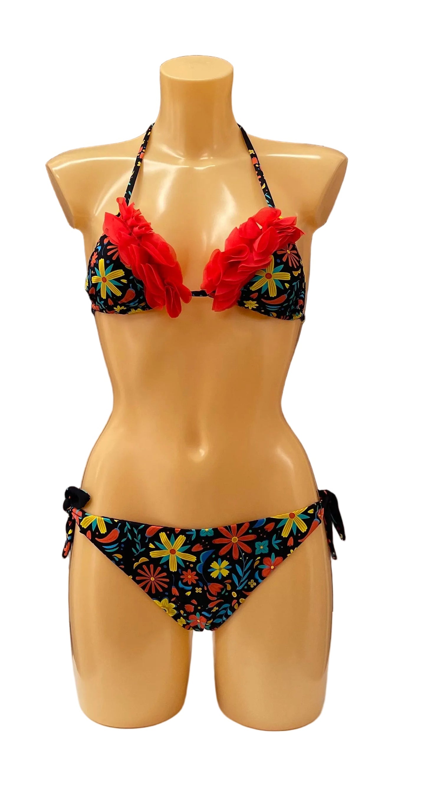 VERDISSIMA - BIKINI PETALO FLUO