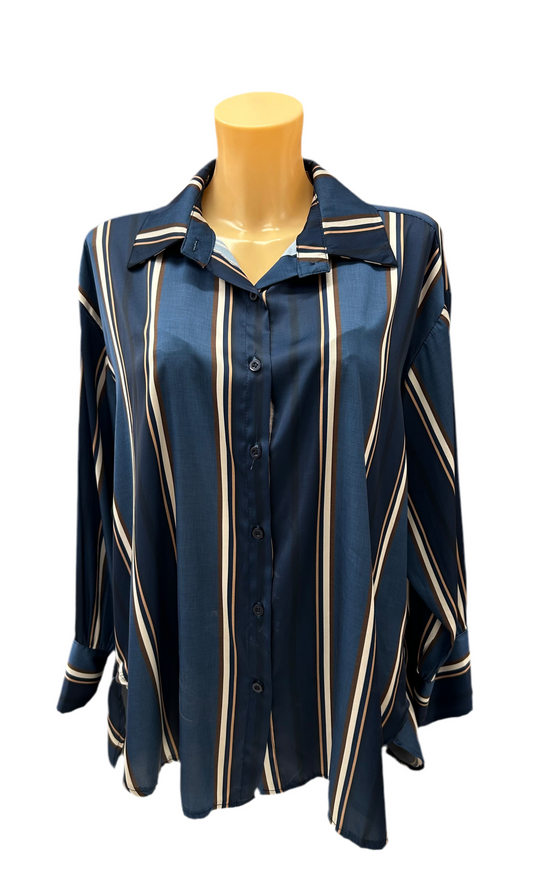 MISSLOVE - CAMICIA RIGA VERTICALE