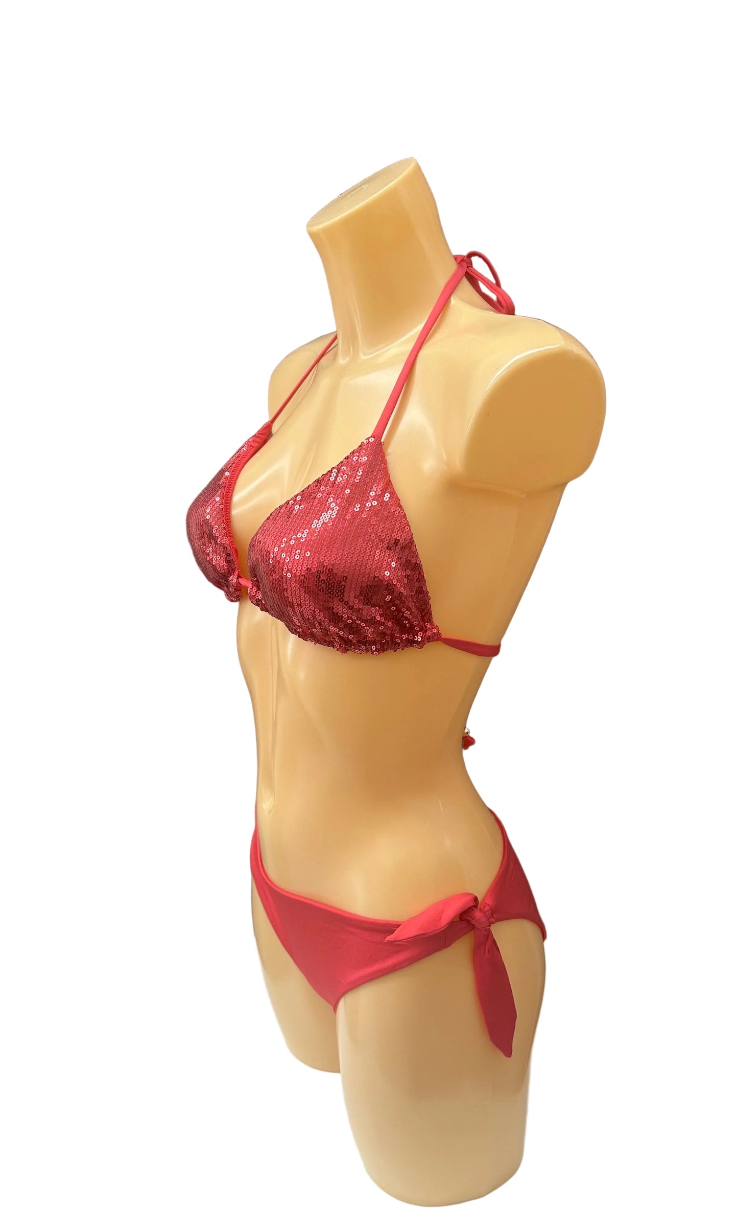 VERDISSIMA - BIKINI TRIANGOLO PAILLETTES