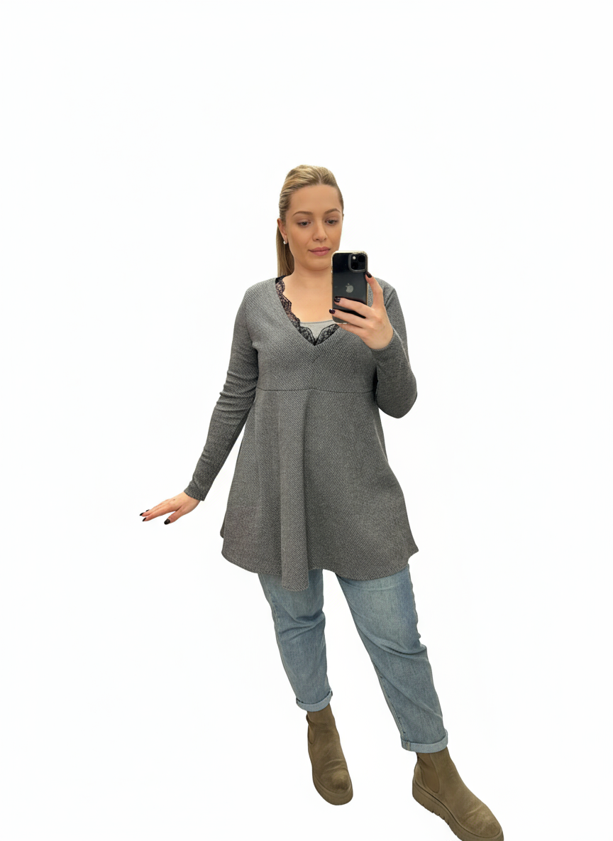 BISBIGLI - ABITO FANTASIA ROMBO