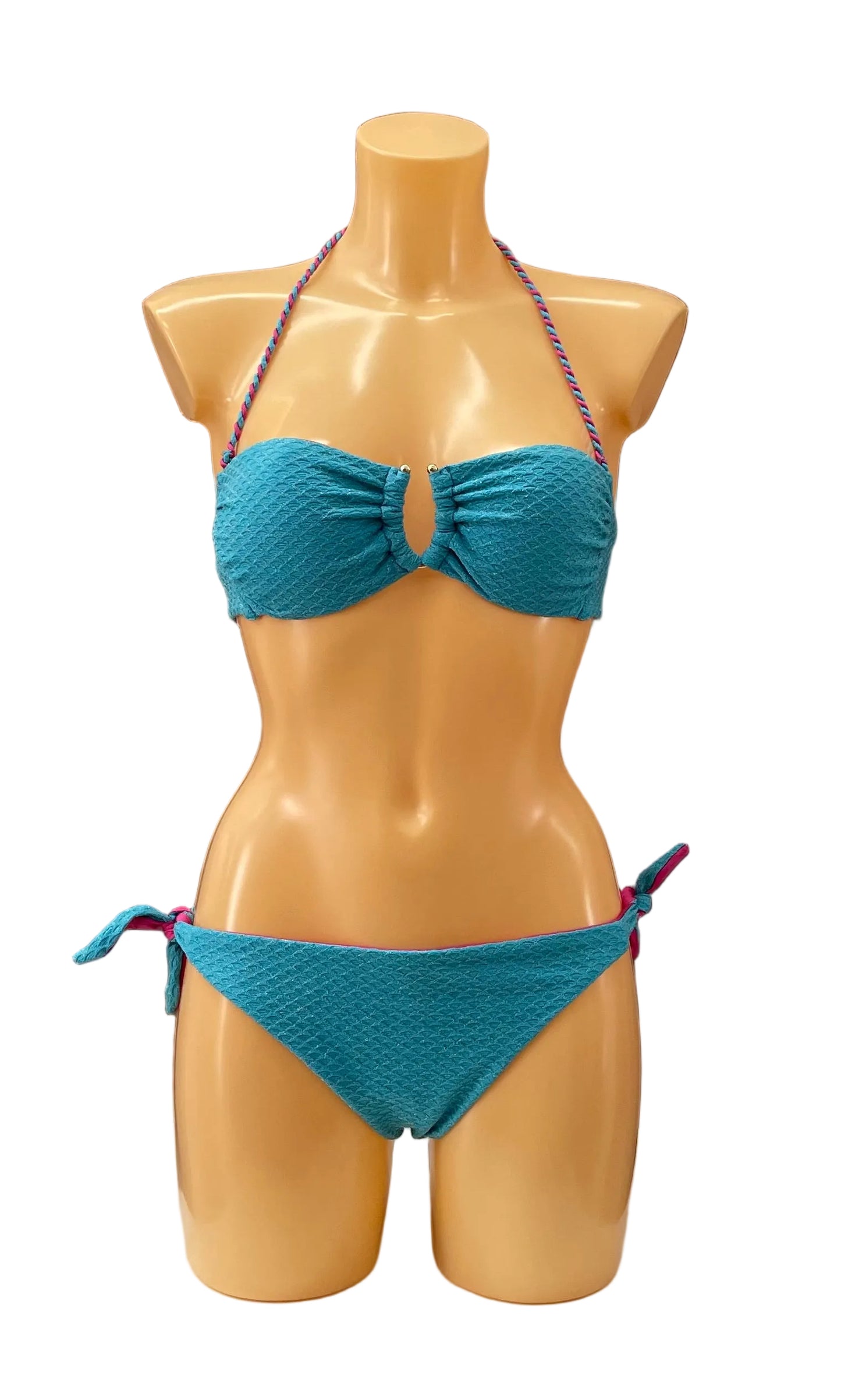 VERDISSIMA - BIKINI GLITTER MONOCOLOR