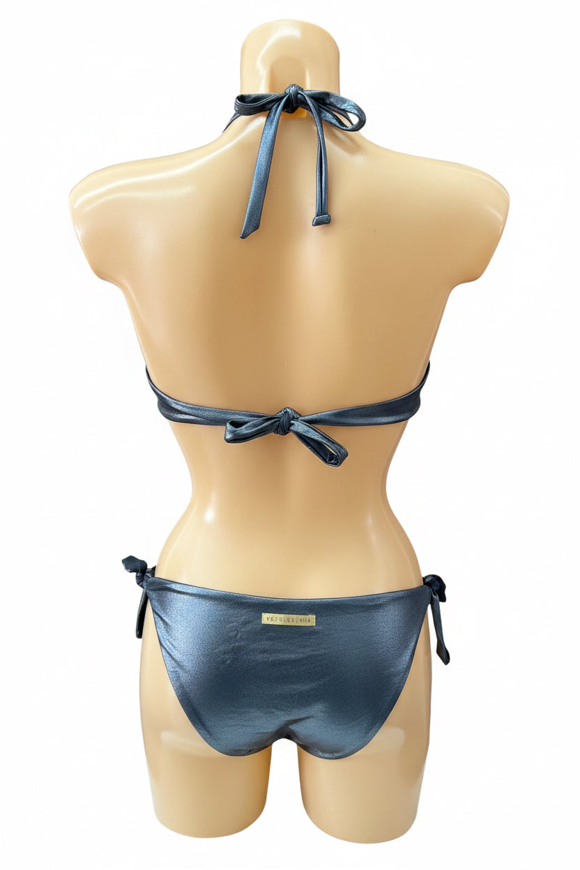 VERDISSIMA - BIKINI PUSH UP PIZZO CROCHET ORO