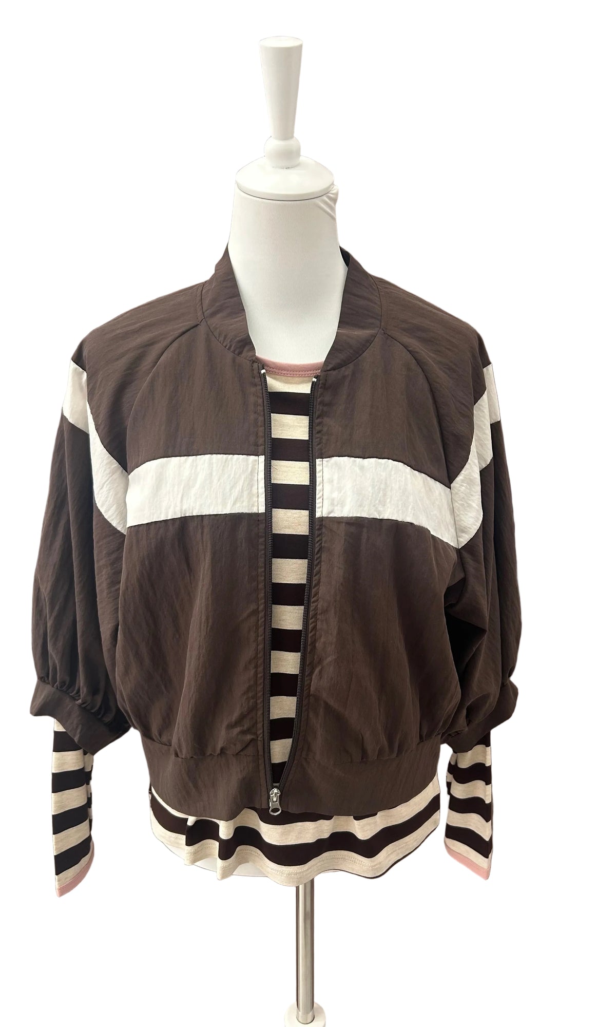 SUSYMIX - MAGLIA RIGA GIROCOLLO