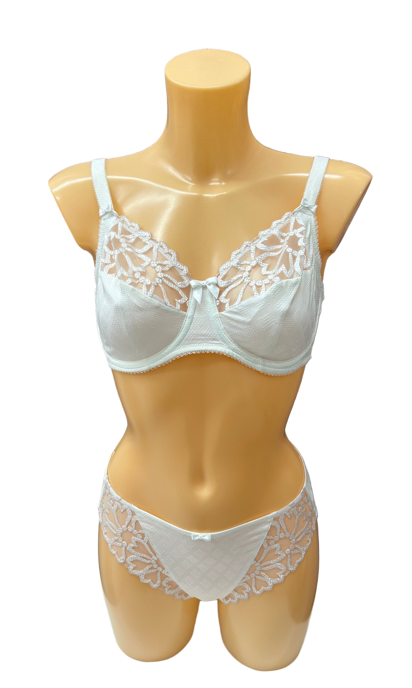 FANTASIE - SET REGGISENO FRANCESE CALIBRATO E SLIP ALTO