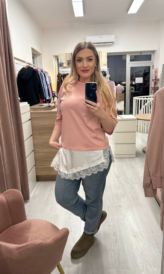 SUSYMIX - MAGLIA PIZZO ASIMMETRICO