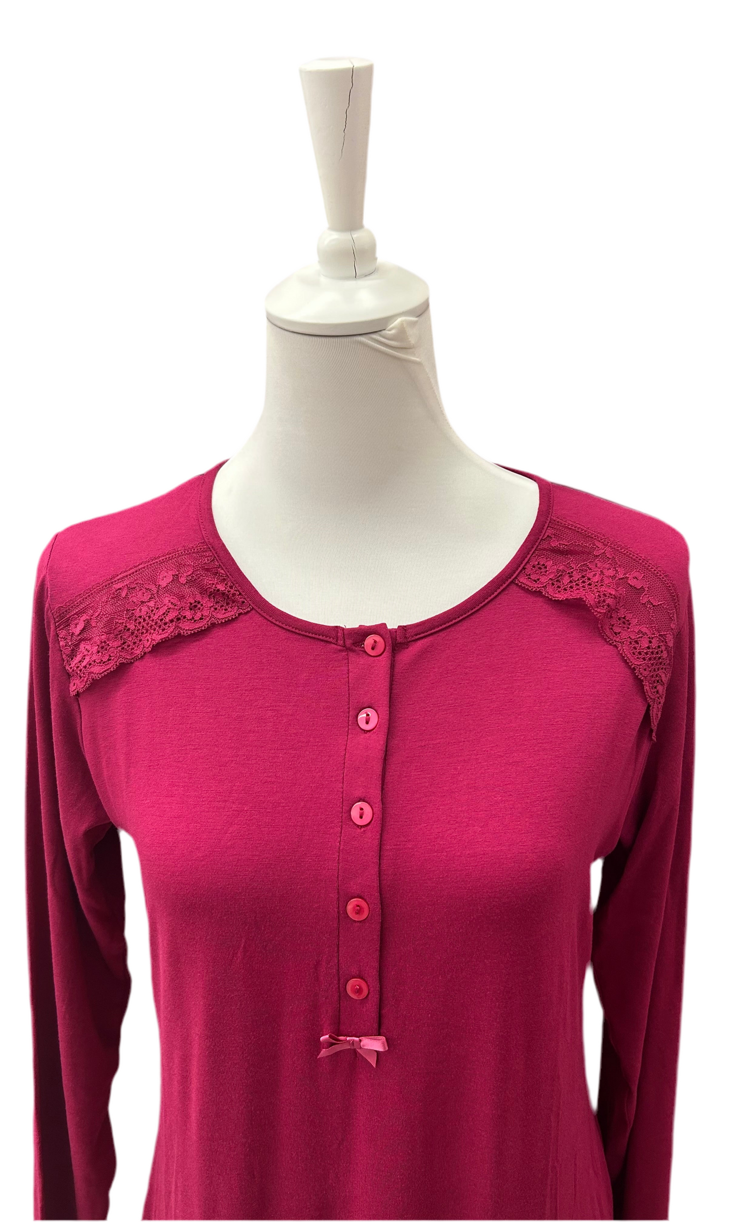 SIELEI - CAMICIA NOTTE T/UNITA