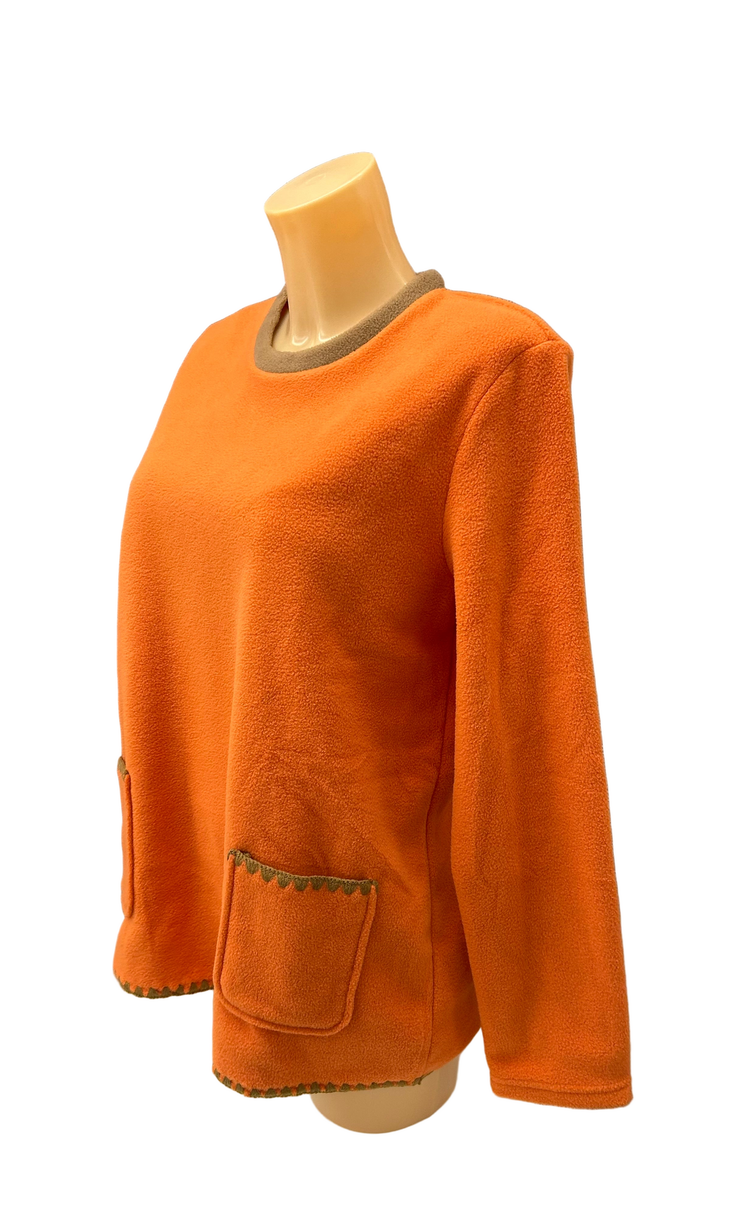 BRILLIAMO - PIGIAMA TASCHE PILE TINTA UNITA