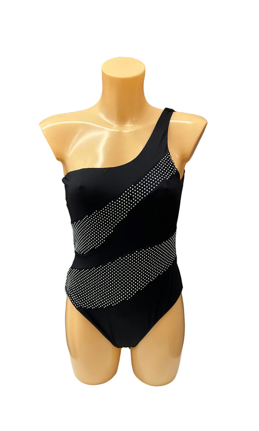 VERDISSIMA - INTERO MONOSPALLA STRASS