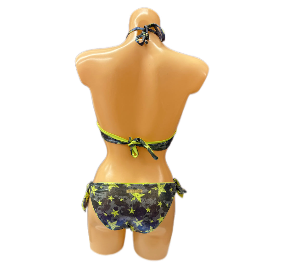 VERDISSIMA - BIKINI STAMPA STELLA METAL