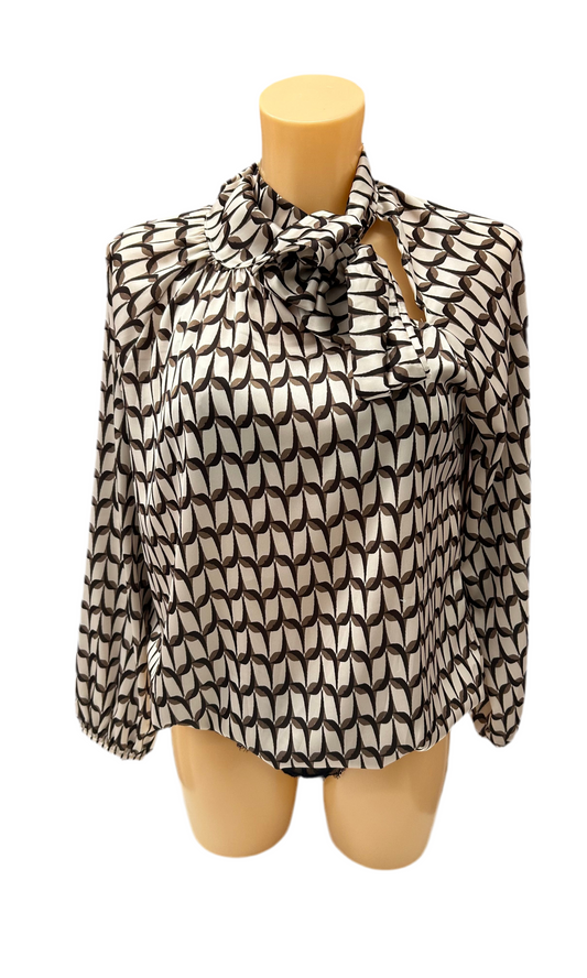 MISSLOVE - BLUSA FANTASIA GEOMETRICA
