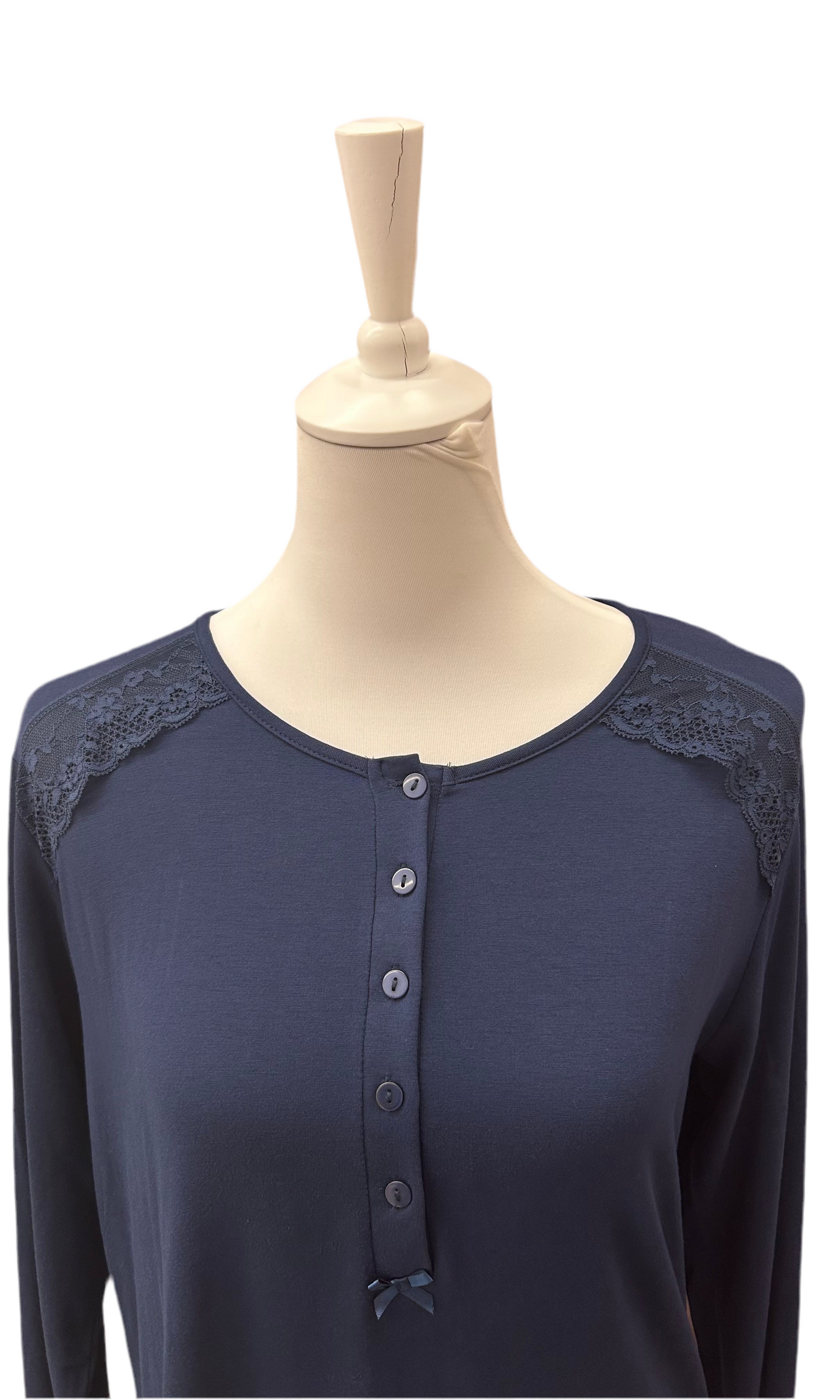 SIELEI - CAMICIA NOTTE T/UNITA