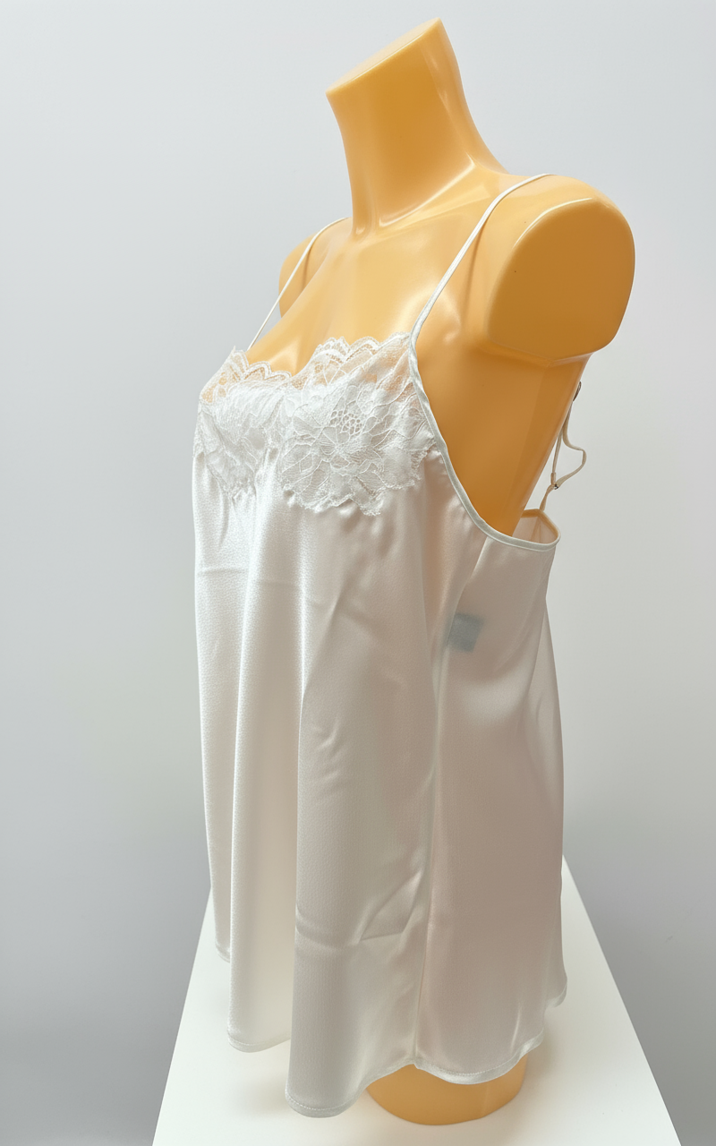 ANDRA LINGERIE - TOP E COULOTTE RASO PIZZO