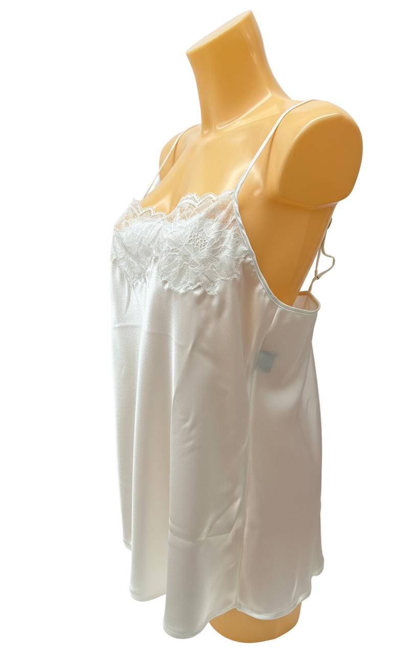 ANDRA LINGERIE - TOP E COULOTTE RASO PIZZO