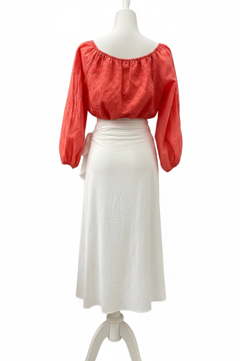 SHINE - SET TOP PIZZO SANGALLO-GONNA PAREO