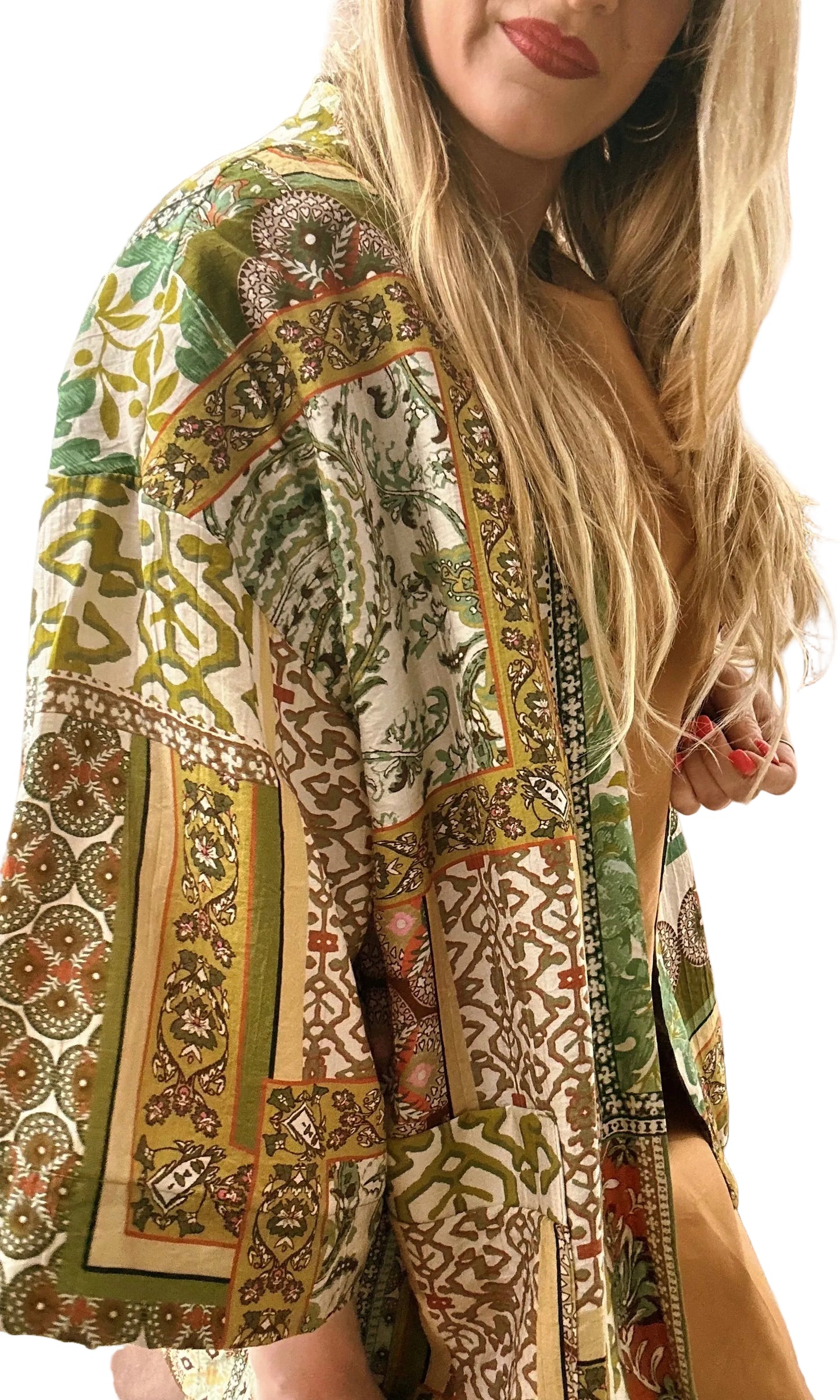 MISSLOVE - CABAN STAMPA CASHMERE