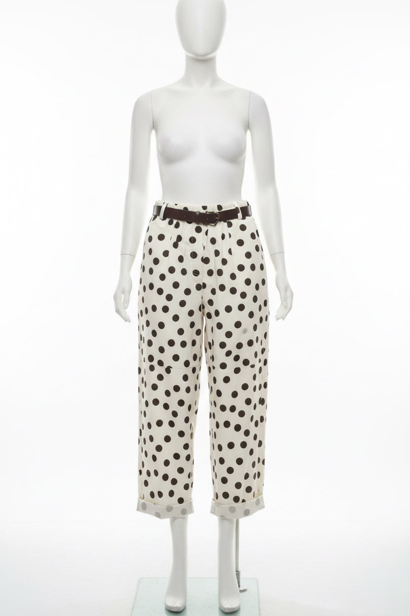 MISSLOVE - PANTALONE OVETTO POIS