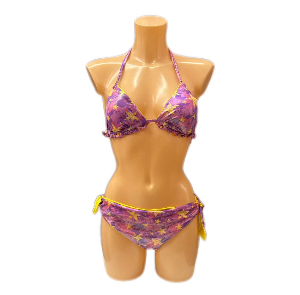 VERDISSIMA - BIKINI STAMPA STELLA METAL