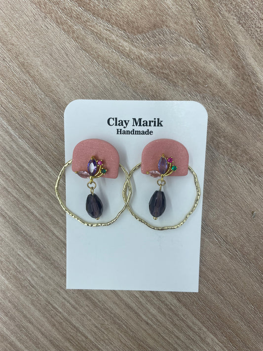 CLAY MARIK HANDMADE - ORECCHINO FATTO A MANO