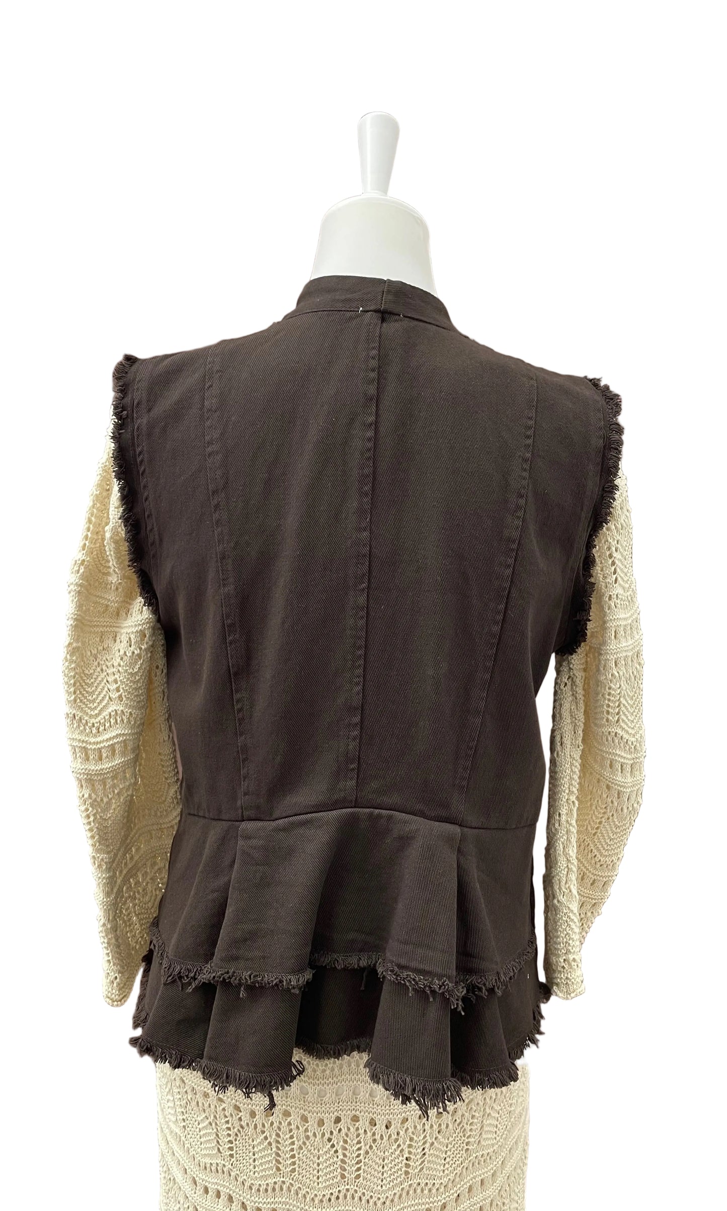 MISSLOVE - GILET JEANS T/UNITA