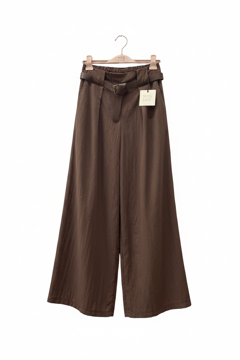 MISSLOVE - PANTALONE PALAZZO T/UNITA