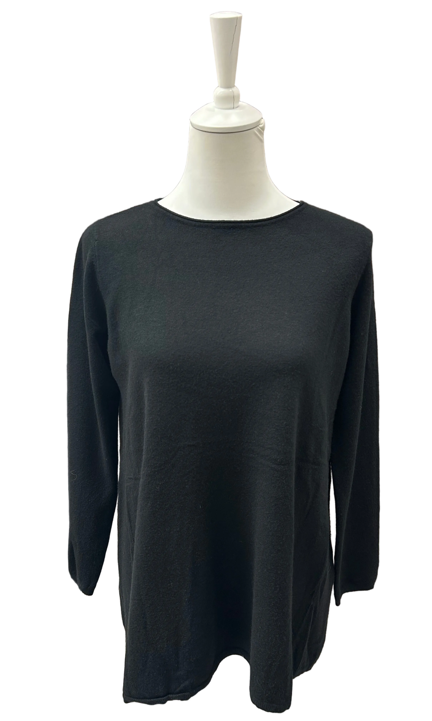 LA BOUTIQUE - MAGLIA UNITA SPACCHI LATERALI