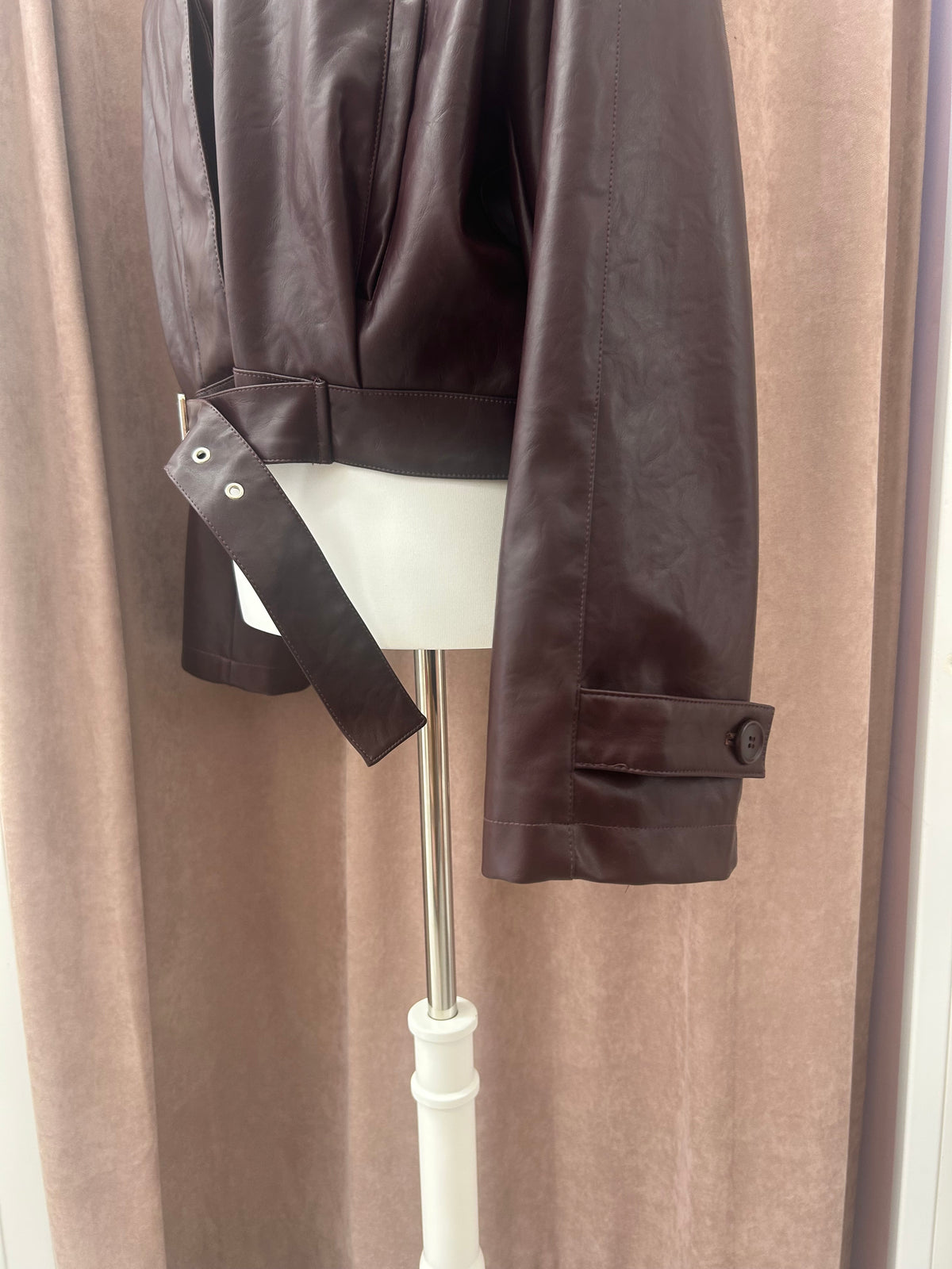 MISSLOVE - BOMBER ECOPELLE CINTA