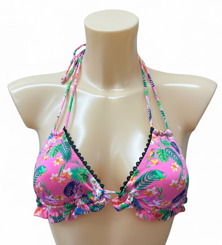 VERDISSIMA - BIKINI TRIANGOLO E SLIP ANNODATO