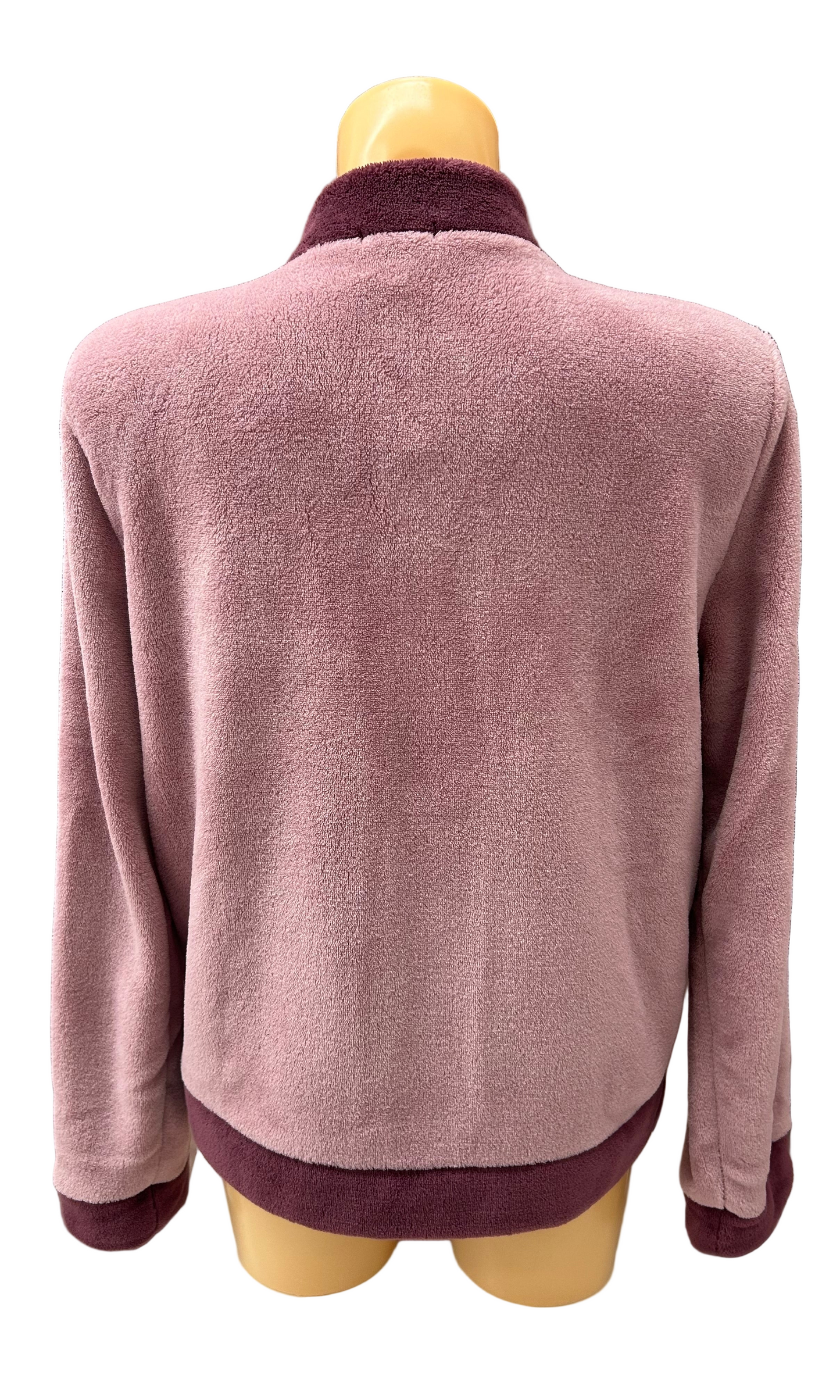 SIELEI - TUTA APERTA ZIP PILE