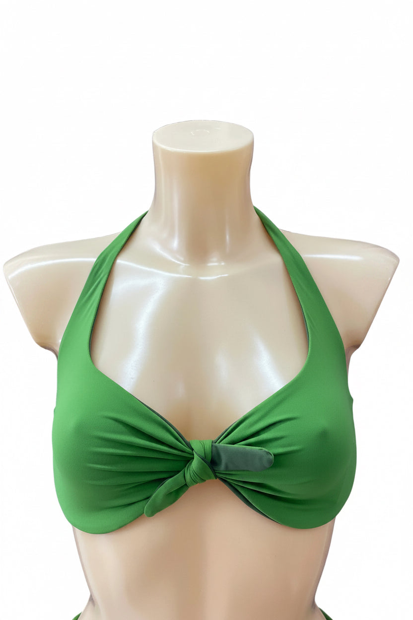 GRAZIABEACHLOVE - SET BIKINI FIOCCO DOUBLE E SLIP ALTO