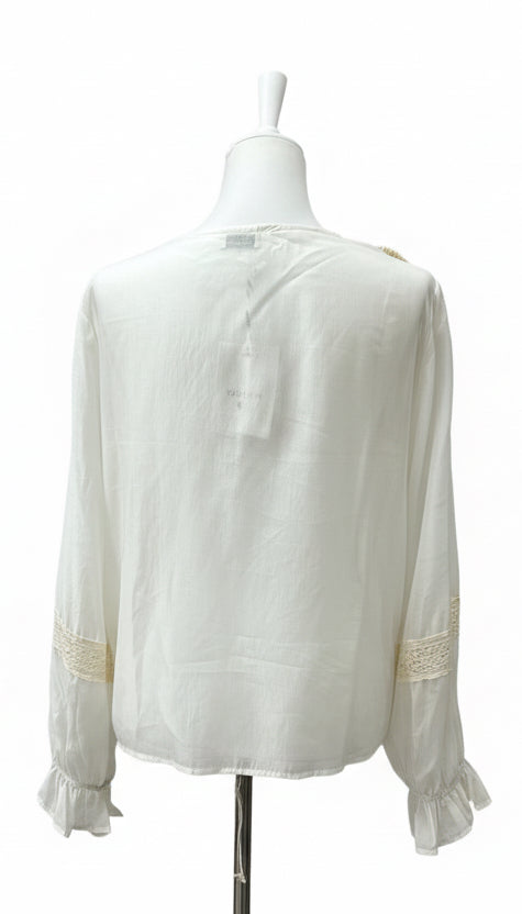 SUSYMIX - BLUSA PIZZO VOILANTS