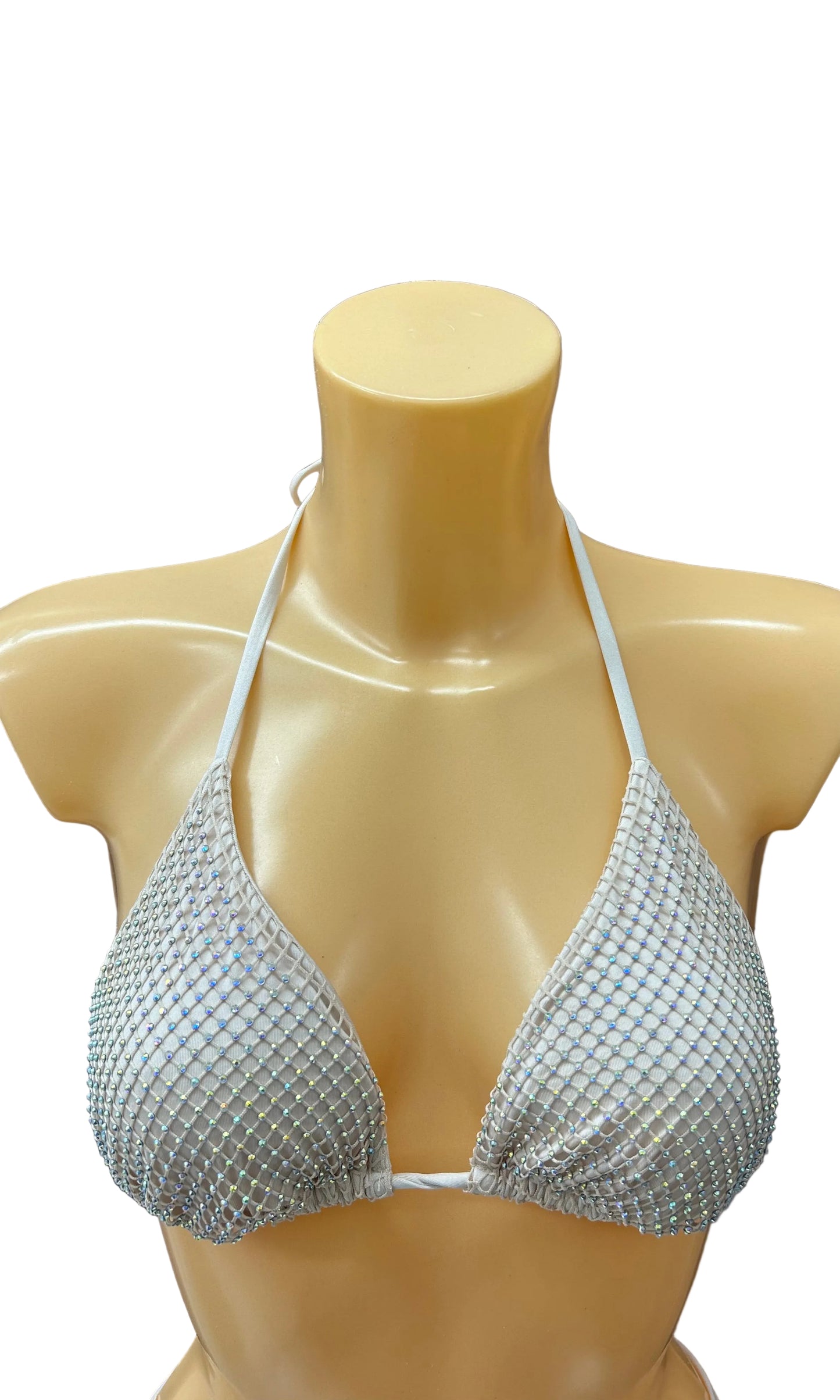 VERDISSIMA - BIKINI TRIANGOLO STRASS E TANGA