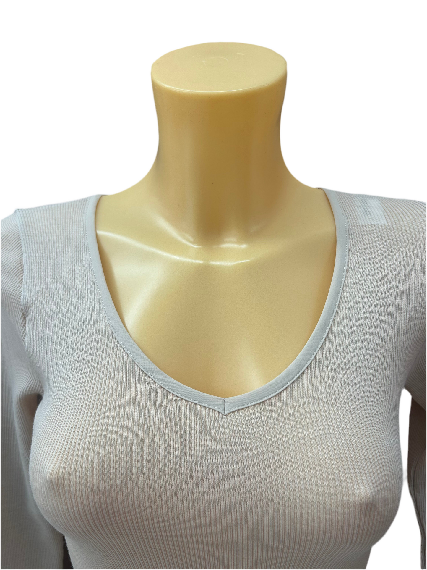 BISBIGLI : SOTTOGIACCA M/LUNGA LANA-SETA