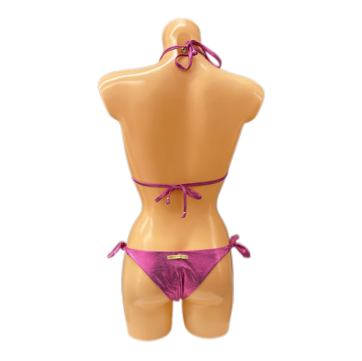 VERDISSIMA - BIKINI STAMPA MILITARE EFFETTO METAL