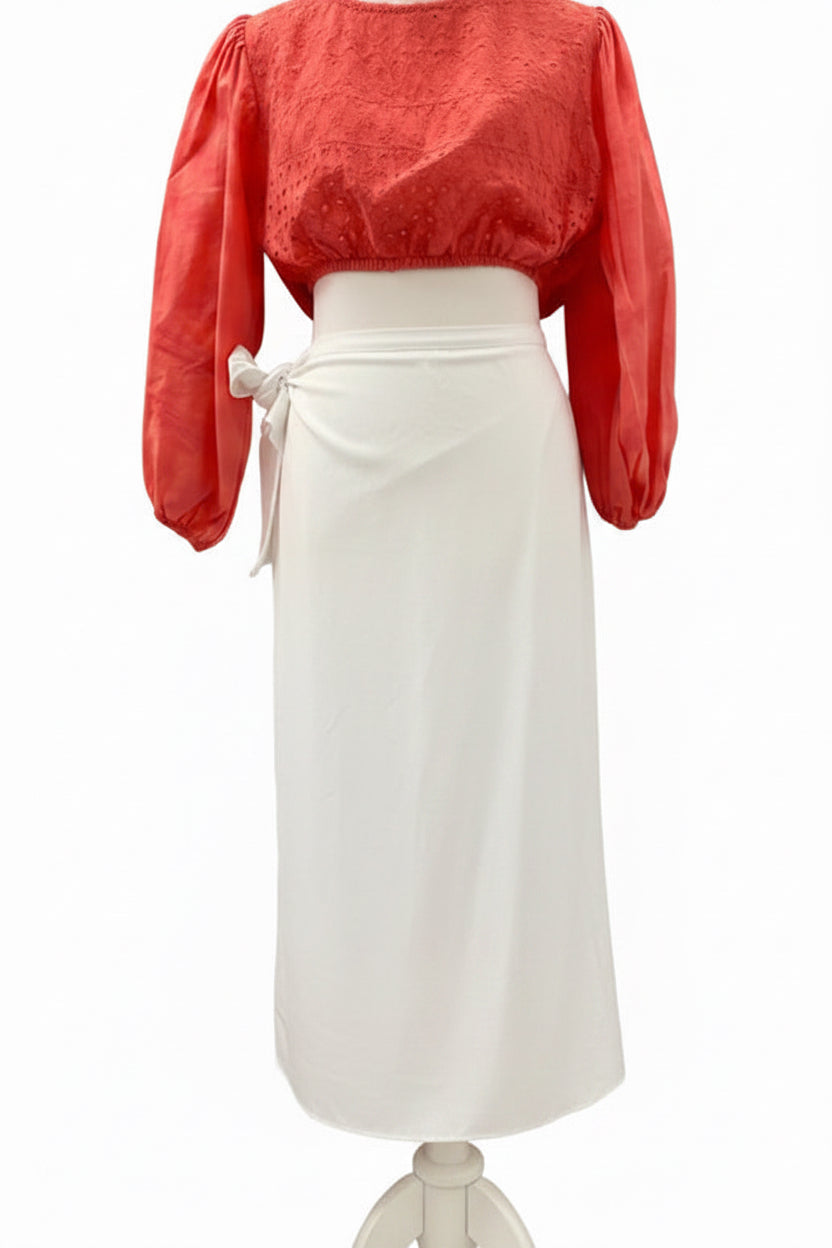 SHINE - SET TOP PIZZO SANGALLO-GONNA PAREO