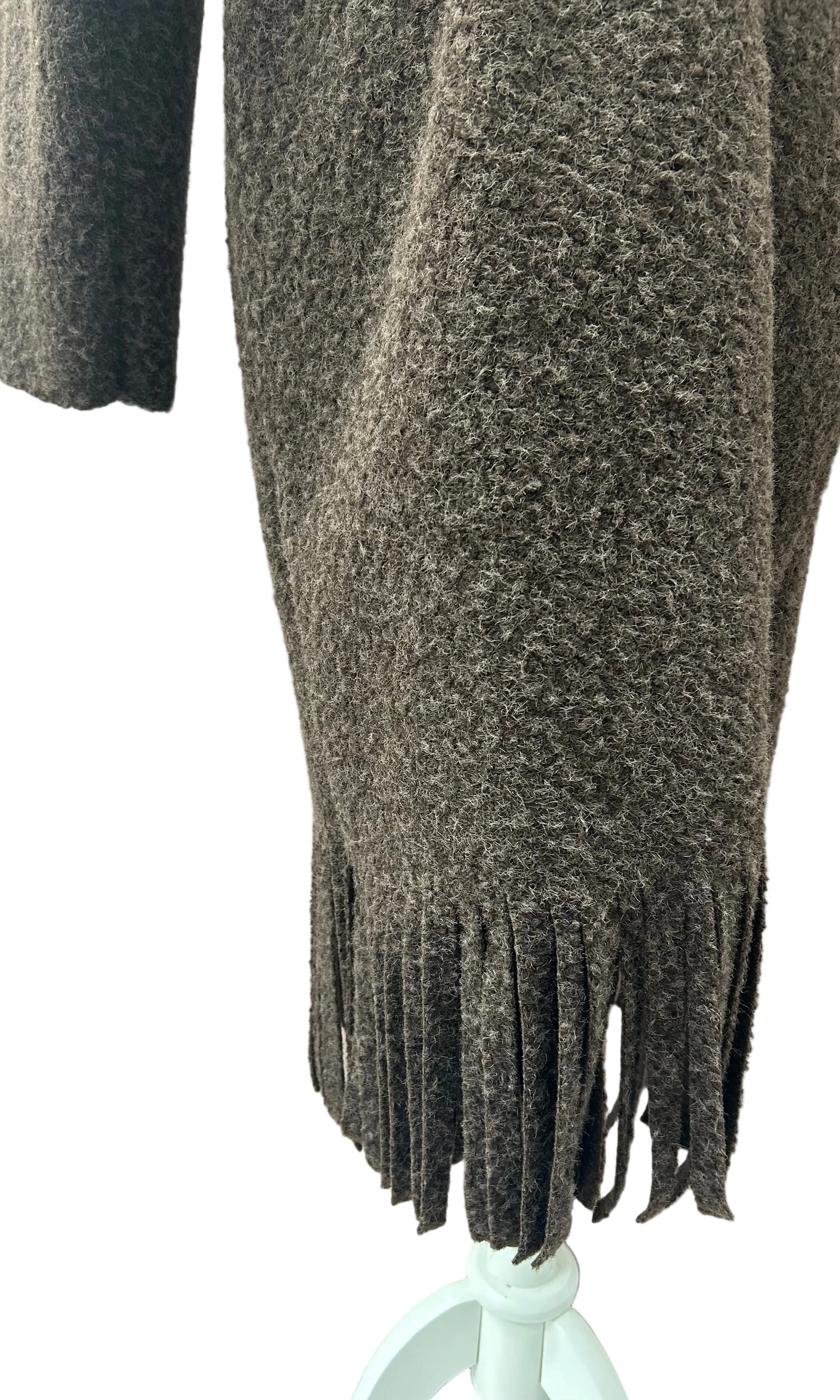 LA BOUTIQUE - CAPPOTTO UNITO FRANGE