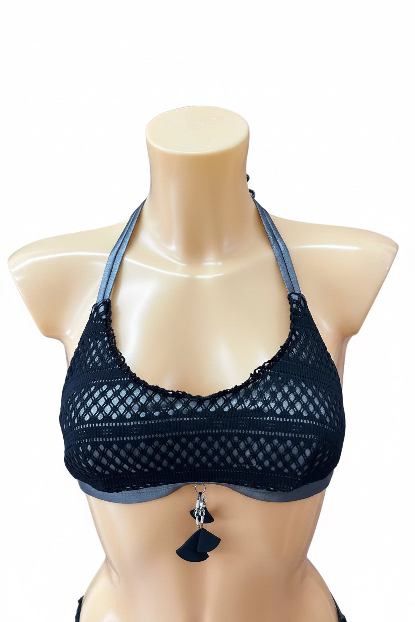 VERDISSIMA - BIKINI TOP PIZZO CROCHET