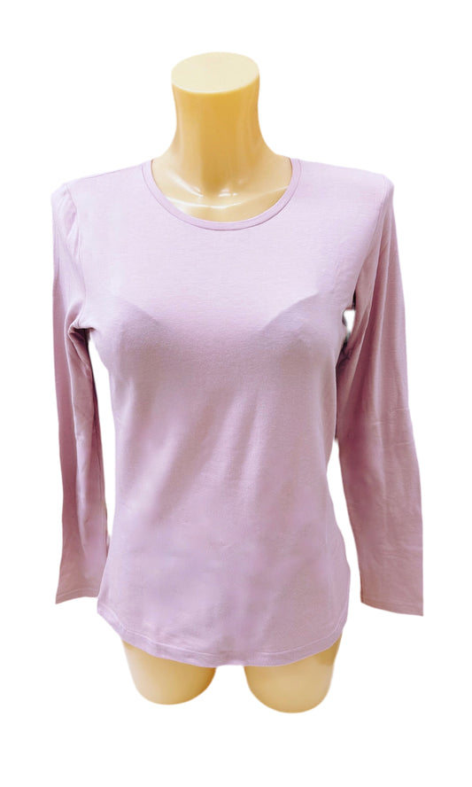 BISBIGLI - T/SHIRT MANICA LUNGA COTONE-MODAL